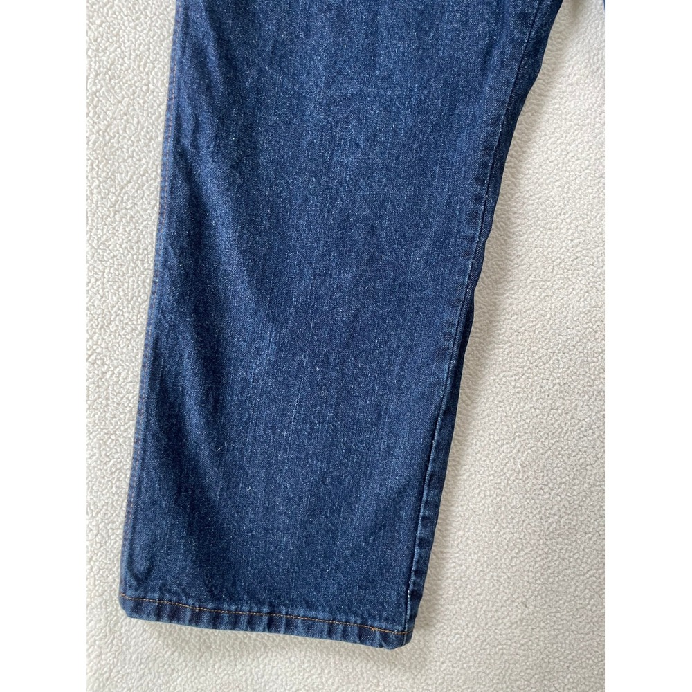 Dickies Mens 42x30 Relaxed Straight Workwear Jeans Dark Wash Blue 43686 Utility - Picture 10 of 15